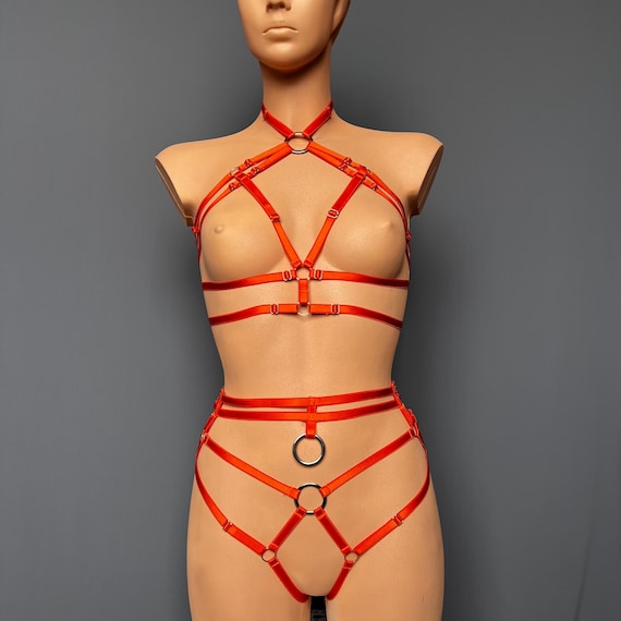Open Lingerie Harness Sexy Bondage Erotic Body Harness Dominatrix Outfit Open Crotch Lingerie Open Cup Bra, Crotchless Panties, Bdsm Harness - Etsy Israel Open Lingerie Harness Sexy Bondage Erotic Body Harness Dominatrix Outfit Open Crotch Lingerie Open Cup Bra, Crotchless Panties, Bdsm Harness - Etsy Israel