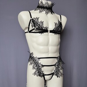 inhzoy Uomo Tanga Sexy Thong G-String in Pizzo Trasparente Perizoma a inhzoy Uomo Tanga Sexy Thong G-String in Pizzo Trasparente Perizoma a