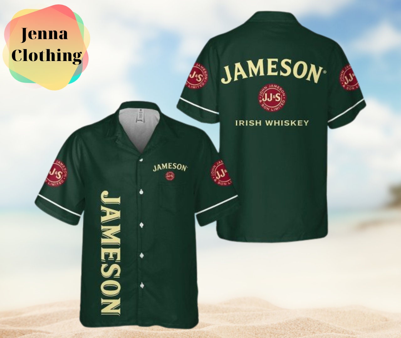 Discover Jameson 2 Hawaiian Aloha Shirt Lovers Gift Beach Shirt