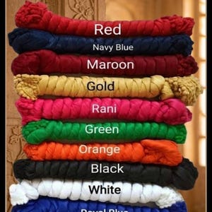 Pack of 10 Pieces of simple chifoon dupatta for women