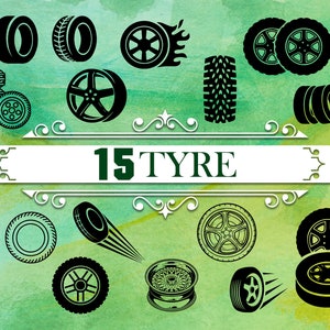 TYRE SVG, tyre, silhouette svg, svg cut file,cricut svg,tyre wheels cut file,tyre element,tyre track,tyre tread,tyre silhouette,tyre clipart