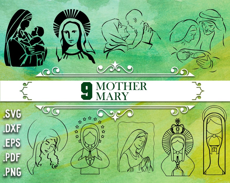 Free Free 230 Mother Mary Svg SVG PNG EPS DXF File