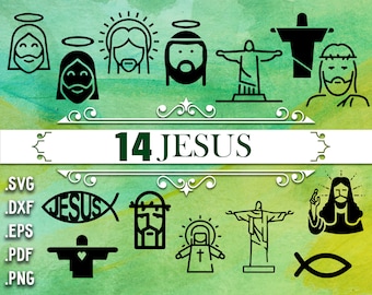 JESUS SVG, christian svg, religious svg, faith svg, god svg, svg files for cricut, svg file, silhouette svg, jesus,christ svg,jesus svg file