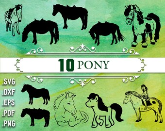 PONY SVG, horse svg, svg files, little pony svg, pony silhouette,little pony eps,svg cutting file,little pony eps,pony vector,silhouette svg
