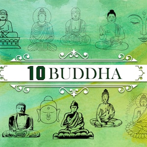 BUDDHA SVG, buddha clipart, meditation svg, buddha silhouette, buddhist svg, namaste svg, buddha cut file, lotus svg, buddha vector, stencil