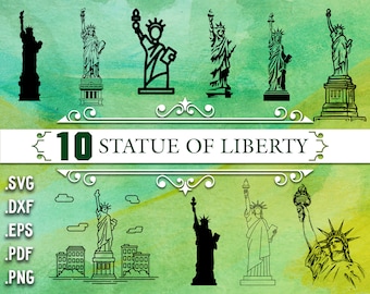 STATUE OF LIBERTY svg, statue of liberty, 4th of july svg, liberty svg, new york svg, america svg, patriotic svg, lady liberty svg,svg files