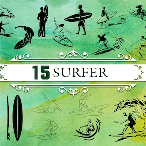 SURFER SVG, beach svg, surfing svg, surfer, surfer silhouette, surfer clipart, surfer vector, svg cut files, silhouette svg,surf clipart,svg
