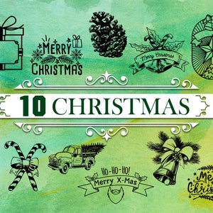 CHRISTMAS SVG, merry christmas svg, christmas cut file, christmas, holiday svg, silhouette svg, merry christmas, christmas clipart, svg, dxf