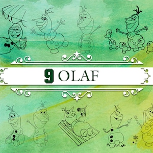 OLAF SVG, olaf, olaf silhouette, olaf clipart, frozen olaf svg, olaf frozen, silhouette svg, olaf snowman, frozen olaf eps, olaf frozen svg