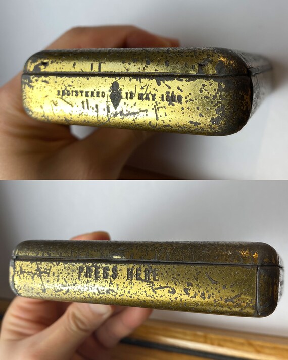 1889 Victorian Antique Cigarette Case / Jahncke's… - image 6