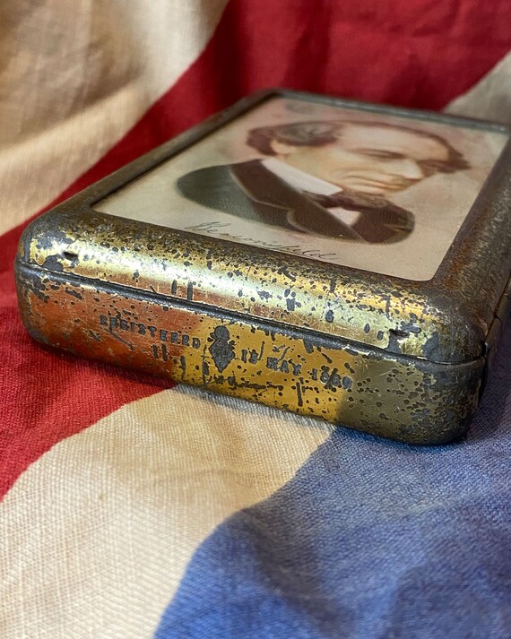 1889 Victorian Antique Cigarette Case / Jahncke's… - image 3