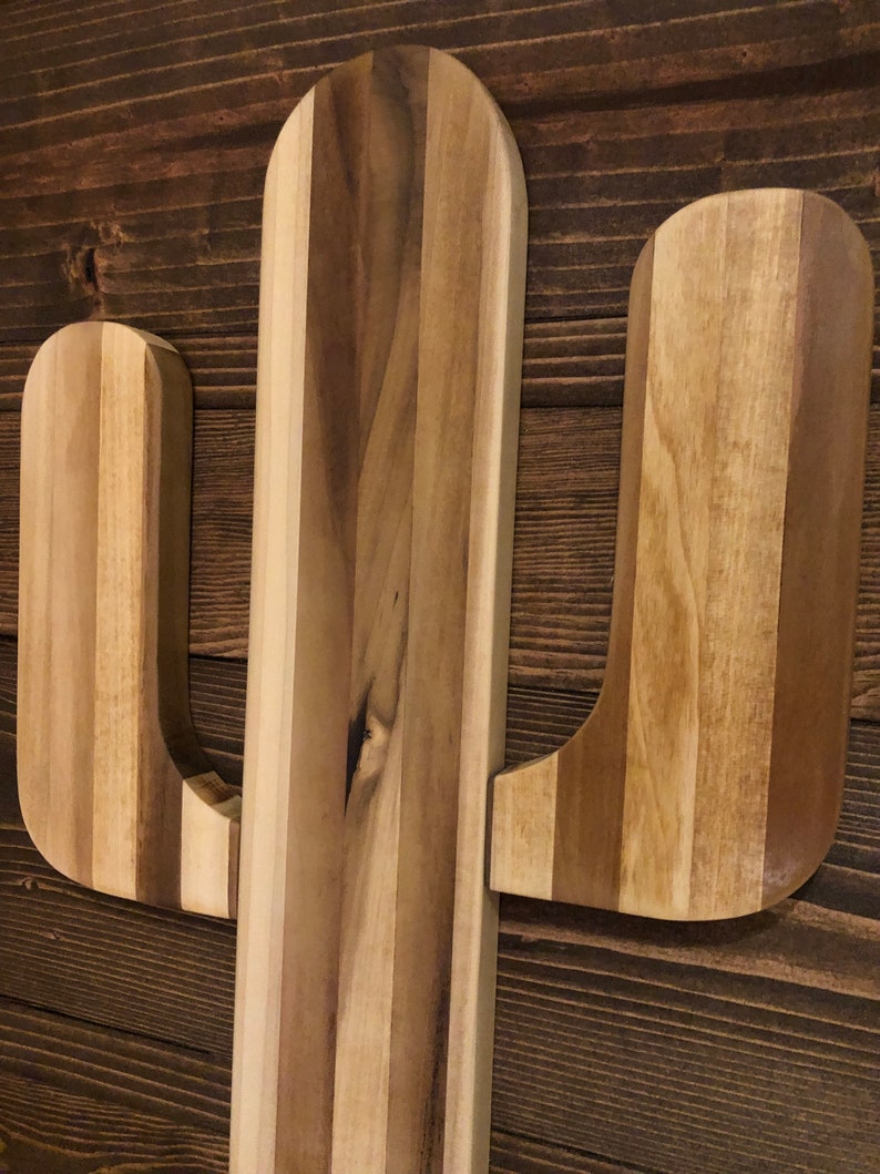 Cactus Wall Art Wall Decor Wood Cactus Saguaro Etsy