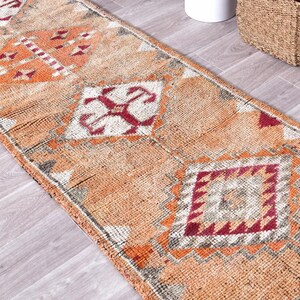3x11 Vintage Runner,3x11 Vintage Rug,3x11 Runner Rug,3x11 Rug,3x11 Turkish Rug,3x11 Muted Rug, Runner Rug, 3x11 Faded Rug, Runner 3x11