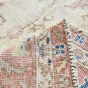 Oversize Turkish Wool Rug (7x10): Handmade Vintage Anatolian Area Rug