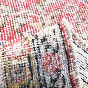 Oversize Turkish Vintage Rug: 9x12 Wool Area Carpet