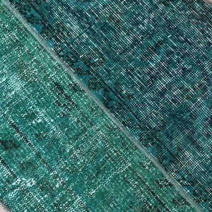 2x8 Vintage Turkish Wool Runner Rug: Muted Anatolian Design
