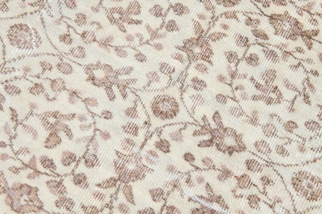 6x9 トルコ製ヴィンテージウールラグ、6x9 ヴィンテージラグ、6x9 ラグ