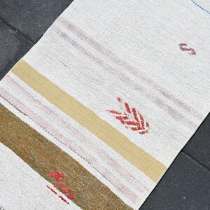 70x250 Vintage Hanfteppich: Anatolischer antiker Teppich