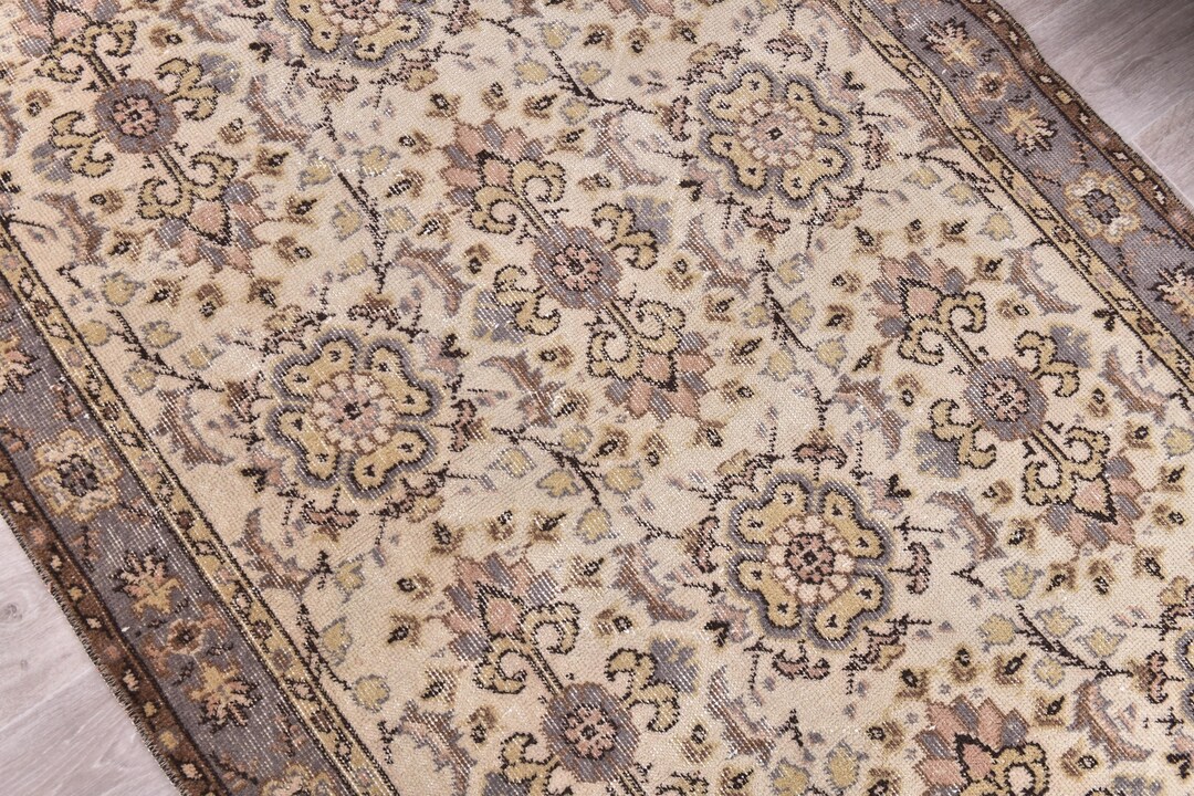 ウール絨毯　キリム　ラグ キリムスタイル / トルコの手織りのじゅうたん・ウール100%の新しい