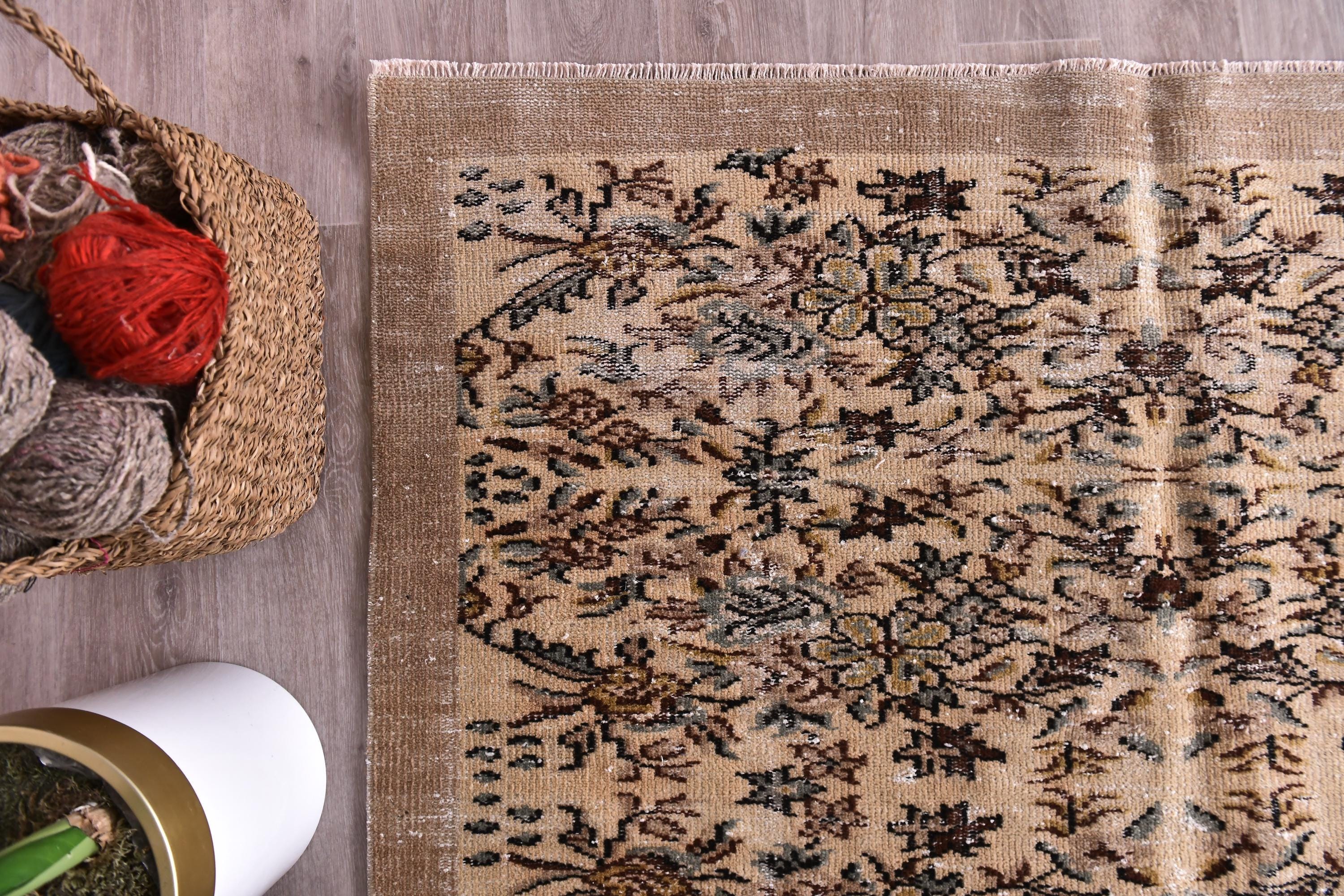 5x8 Turkish Vintage Wool Rug,5x8 Vintage Rug,5x8 Rug,5x8 Turkish