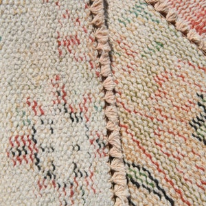 6x9 VINTAGE RUG in Wool,6x9 Area Rug,6x9 Rug,6x9 Turkish Rug,Distressed Rug,Handmade Rug, 6x9 Muted Rug, Area Rug, 6x9 Vintage Rug