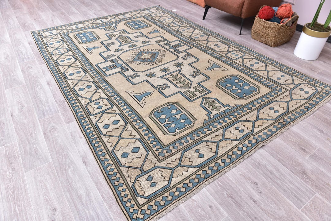 Shokan Area Rug 6x9 Turkish Handwoven Wool Area Rug, Handwoven Design - Etsy