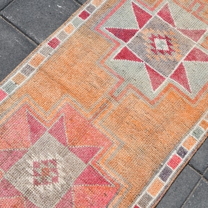 3x11 Vintage Runner,3x11 Vintage Rug,3x11 Runner Rug,3x11 Rug,3x11 Turkish Rug,3x11 Muted Rug, Runner Rug, 3x11 Faded Rug, Runner 3x11