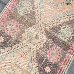 3x11 Vintage Runner,3x11 Vintage Rug,3x11 Runner Rug,3x11 Rug,3x11 Turkish Rug,3x11 Muted Rug, Runner Rug, 3x11 Faded Rug, Runner 3x11
