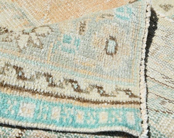 Handwoven Wool Turkish Rug,6x10  Pastel Area Rug