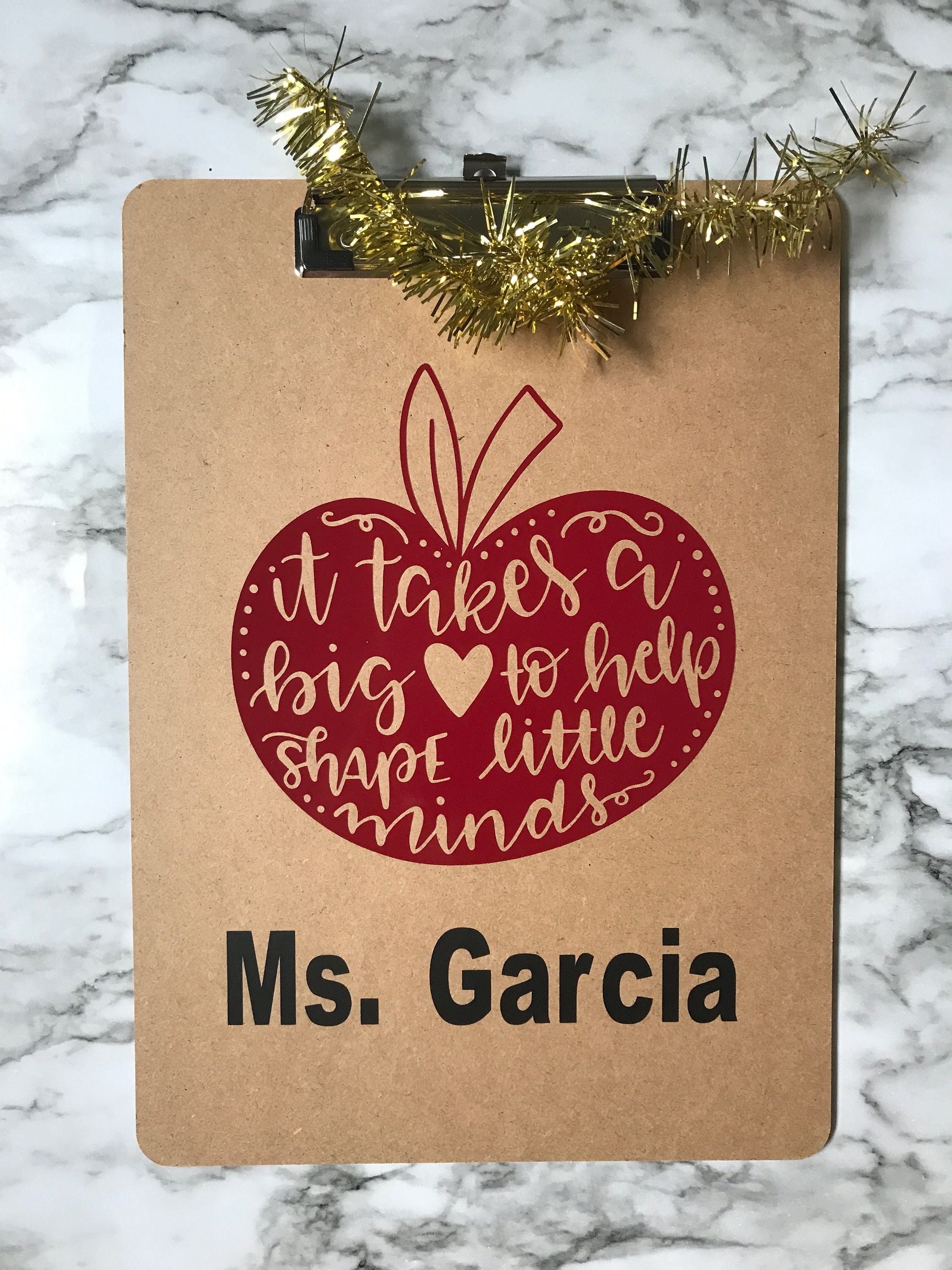 Personalized Teacher Clipboards | Etsy