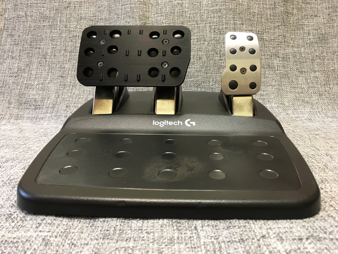 Logitech G25 / G27 / G29 / G920 Double Brake Pedal Plate Etsy