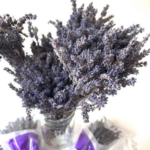 Lavender Bunch – Dried Lavender Bundle – Dried Lavender Bouquets – Floral Arrangement – Organic Lavender – Botanical Home Decor – Boho Decor