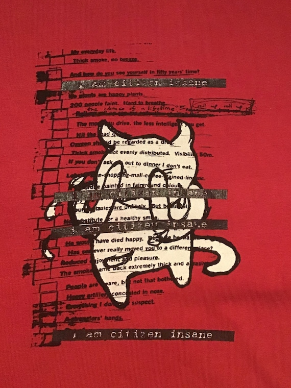 Radiohead - Vintage Original Amnesiac “I Am Citizen Insane