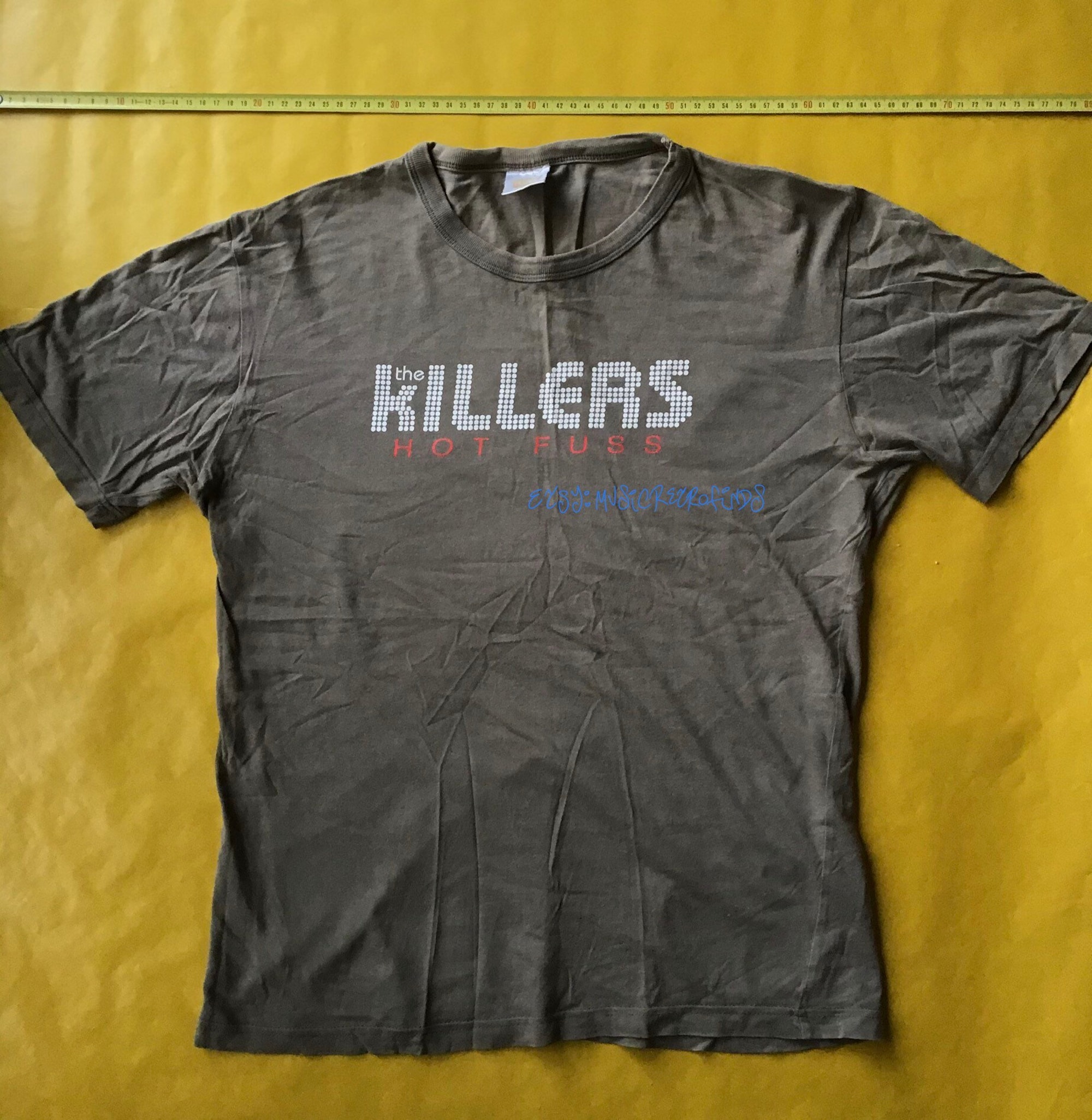 Discover The Killers - Hot Fuss tour T-shirt