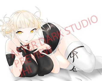Waifu Sexy After Dark Maid outfit Toga Himiko 11x14 Poster