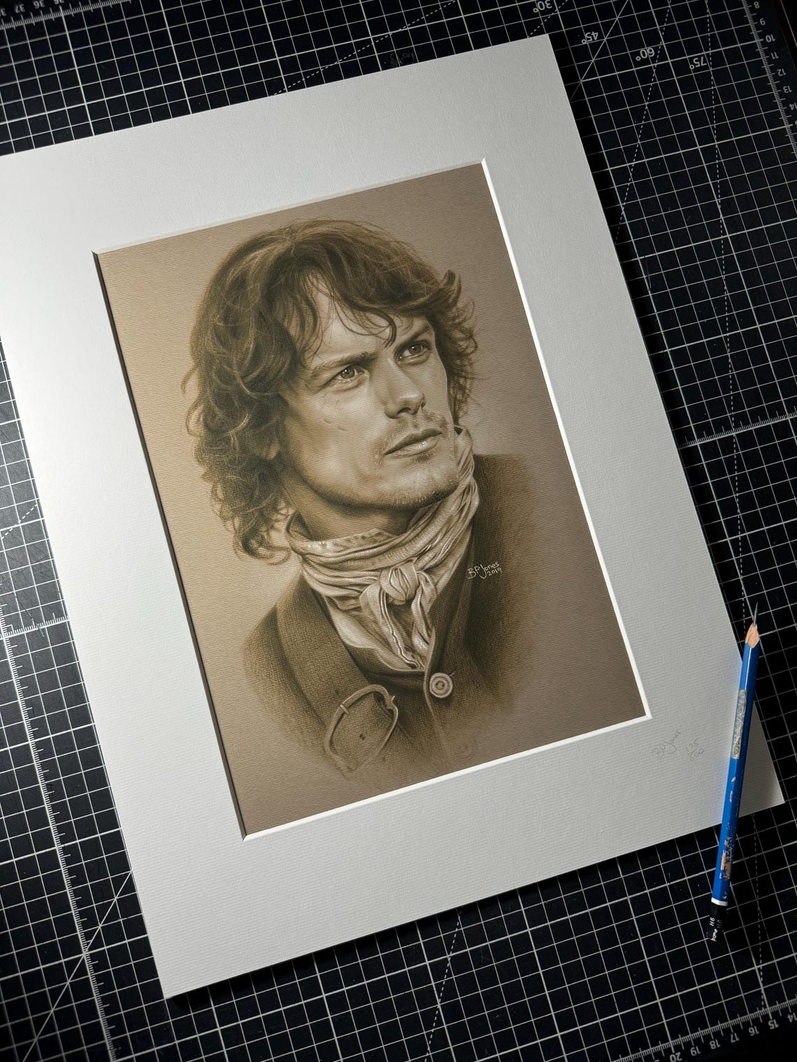 Jamie Fraser Outlander Limited Print - Etsy