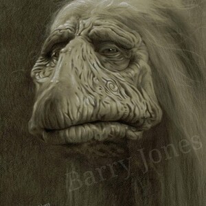 Mystic donkere kristallen beperkte print
