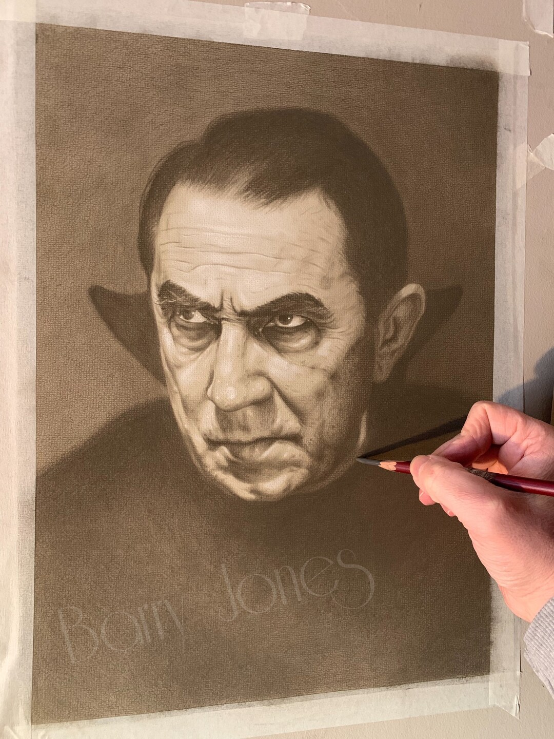 Limited Print of Bela Lugosi as Dracula Taken From My Original Pastel ...