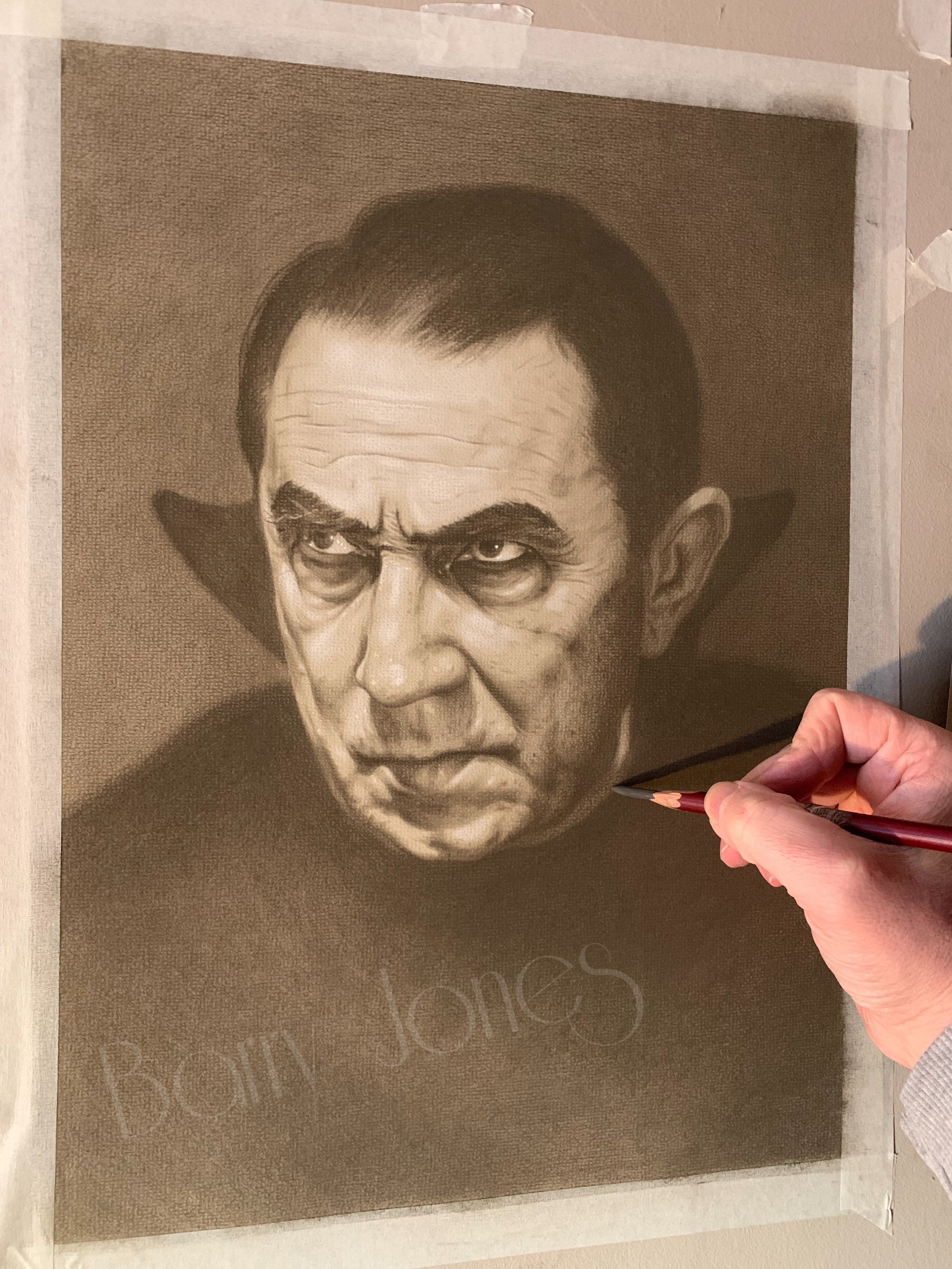 Limited Print of Bela Lugosi as Dracula Taken From My Original | Etsy