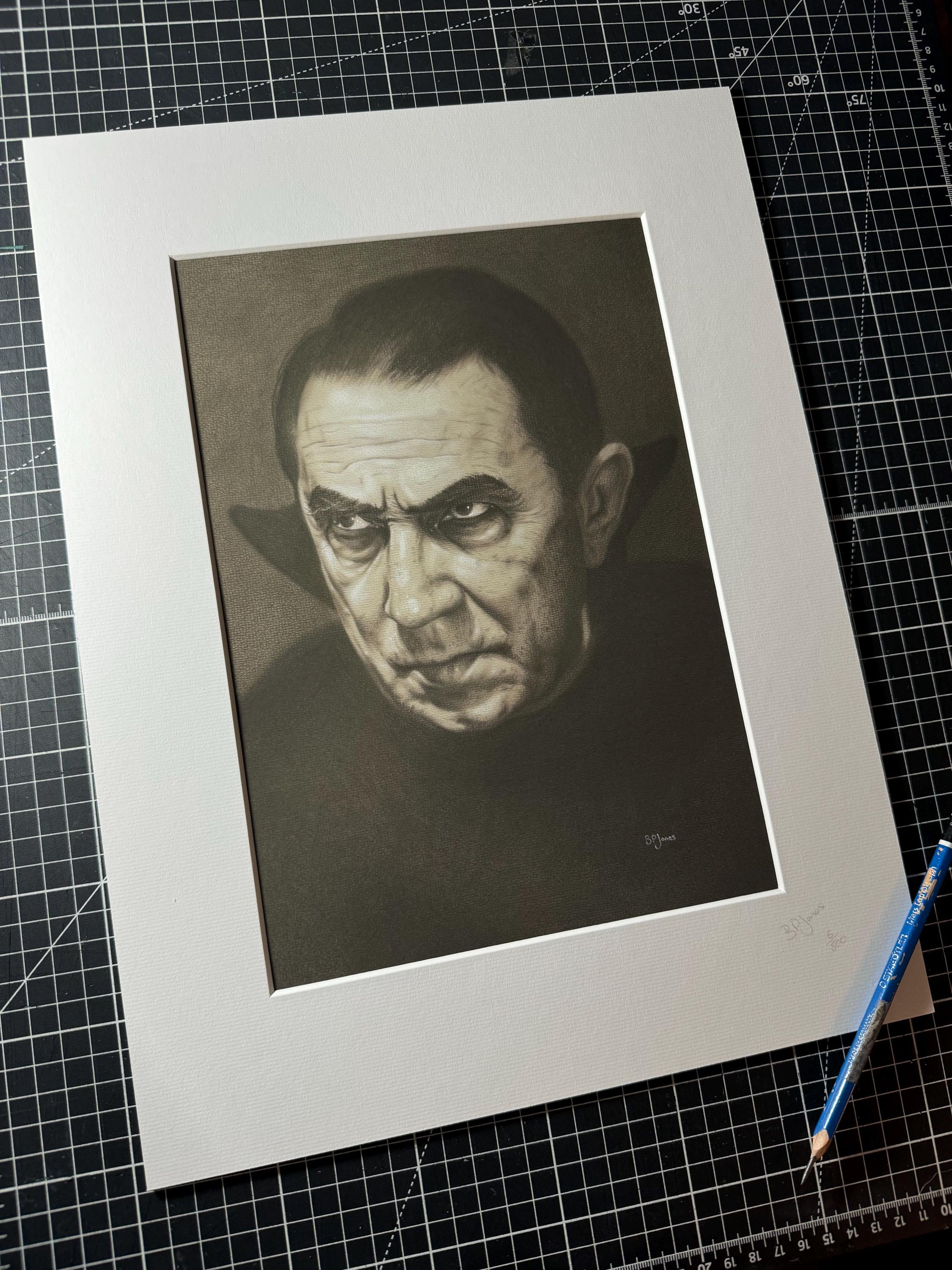 Limited Print of Bela Lugosi as Dracula Taken From My Original Pastel ...