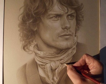 Jamie Fraser Outlander limited print