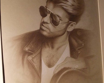 George Michael limited print