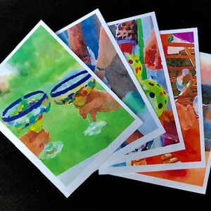 Ensemble de 5 cartes pour lettres Celebration (ensemble d'origine)