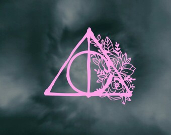 Free Free 332 Floral Deathly Hallows Svg Free SVG PNG EPS DXF File
