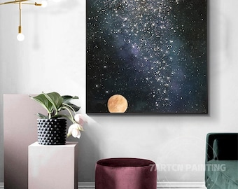 Epoxy resin art, framed wall art,Universe Art,Space Art, Geode Art,3d Large wall art,Original Wall Art,crystal Wall art,Minimalist Painting