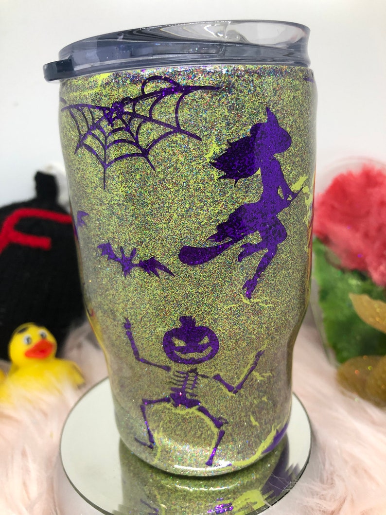 12oz Custom Halloween tumbler Etsy
