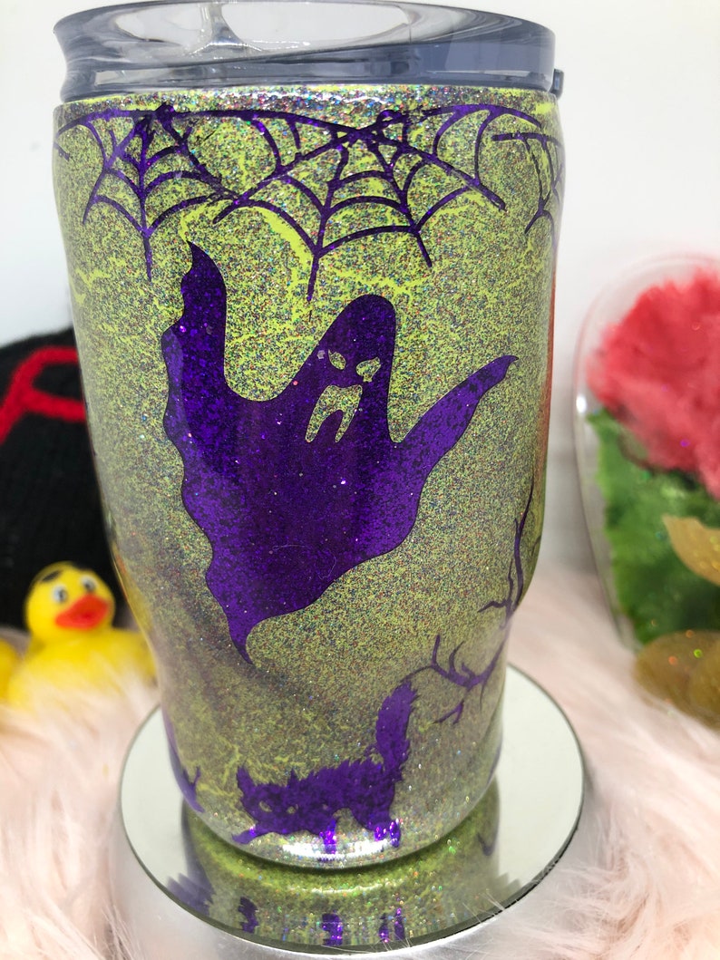 12oz Custom Halloween tumbler Etsy