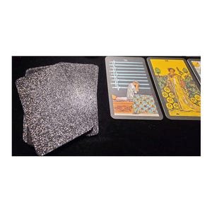 Baraja de tarot hecha a mano Rider-Waite Midnight Starlight