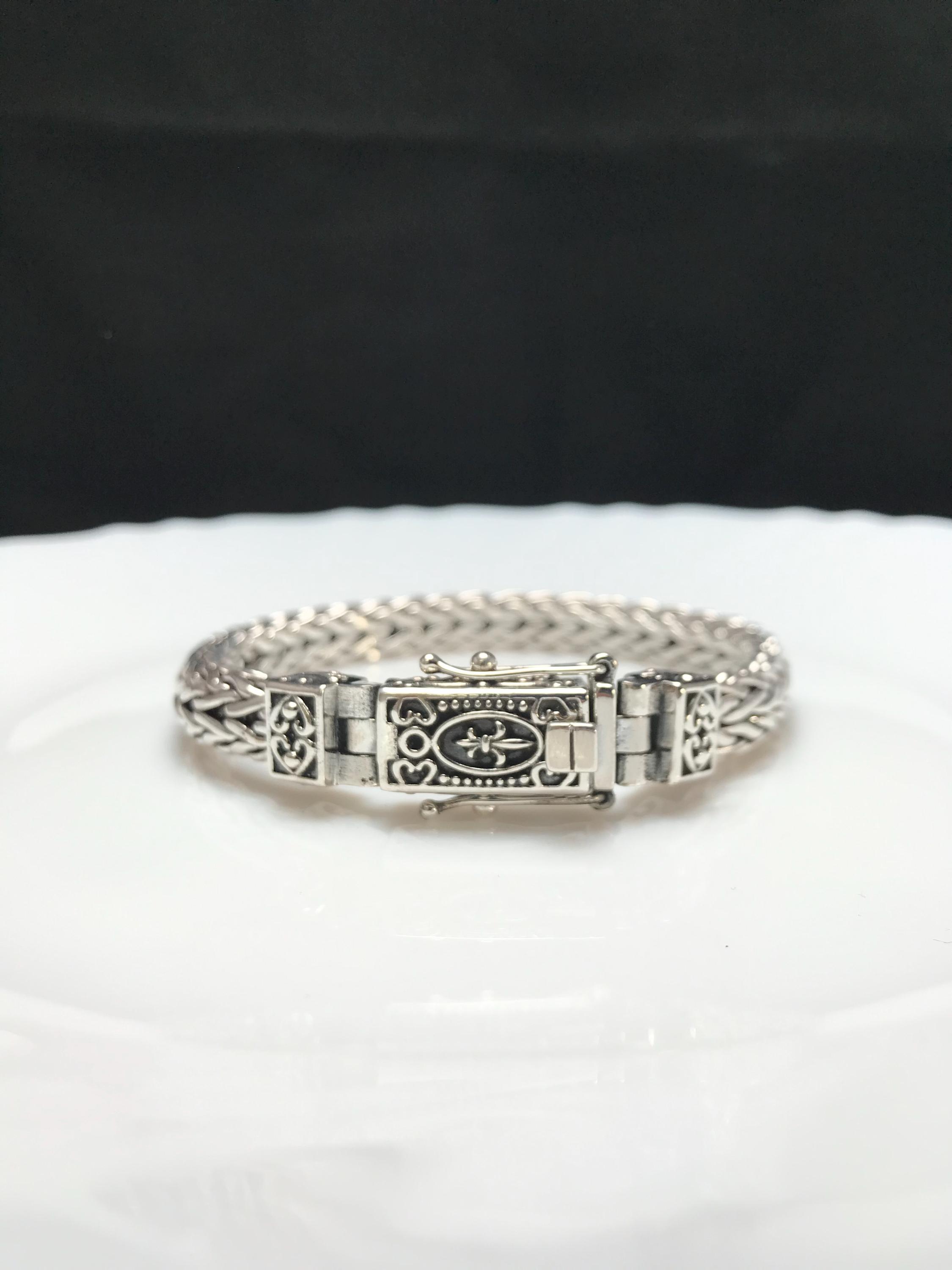 6.50mm High Quality Designer Weave Chain Bracelet