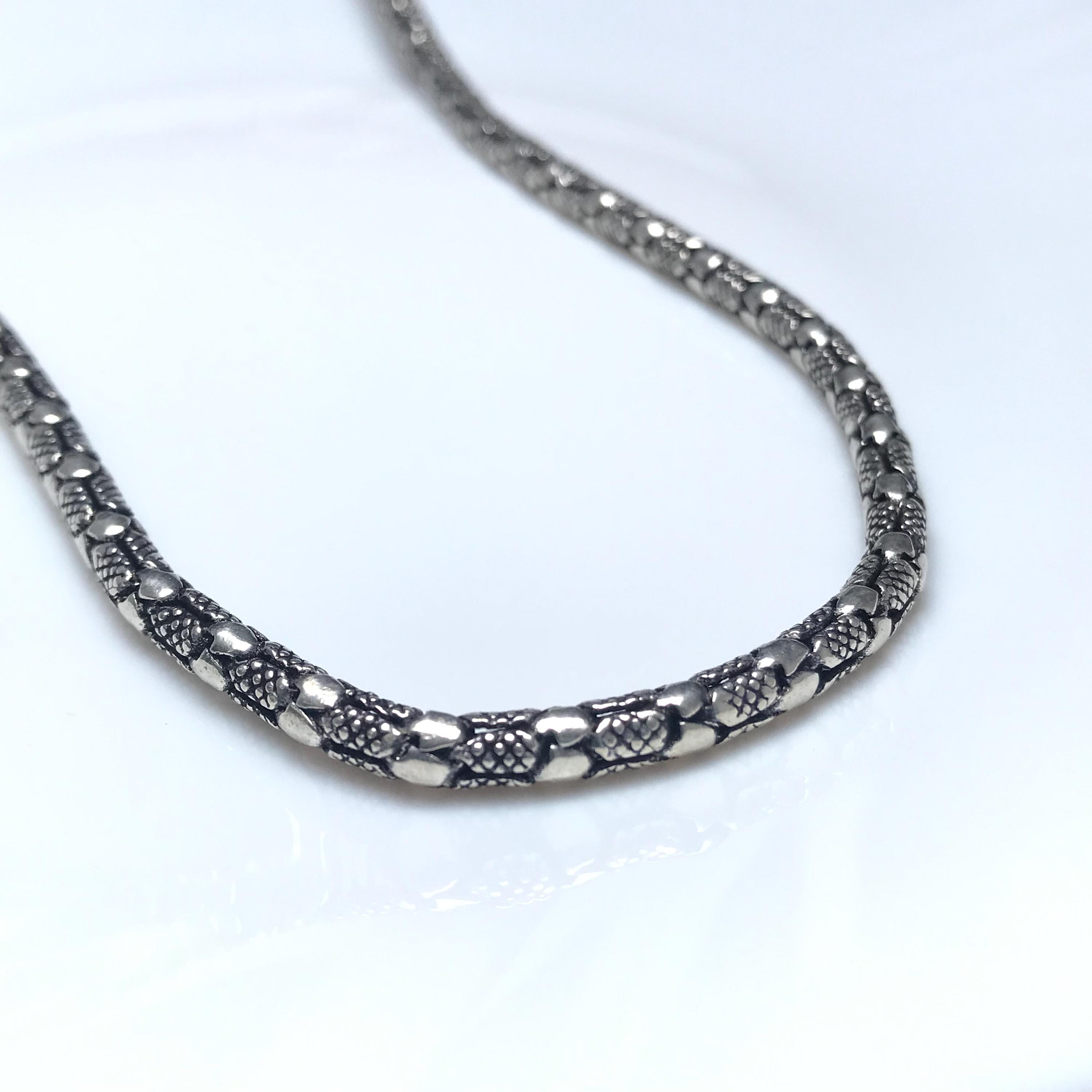 4mm Thick Snake Chain | Solid 925 Sterling Silver Chain